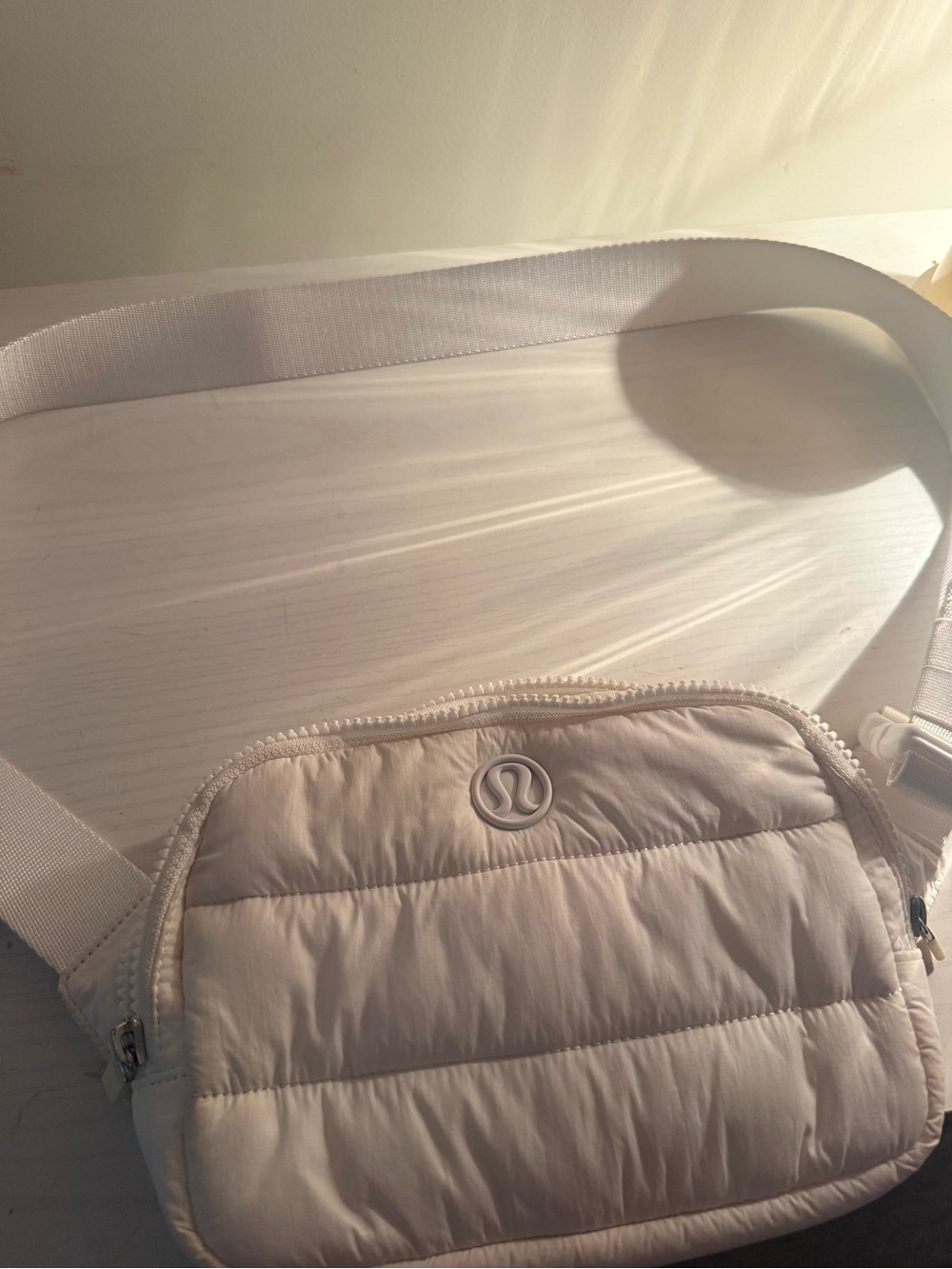 lululemon athletica Padded Crossbody Bag in White